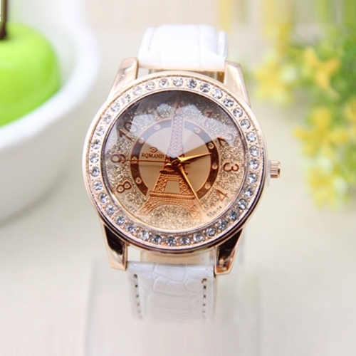 Ladies Leather Watch Paris