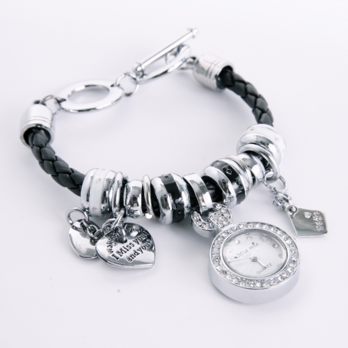 Leather Watch-Bracelet Charms