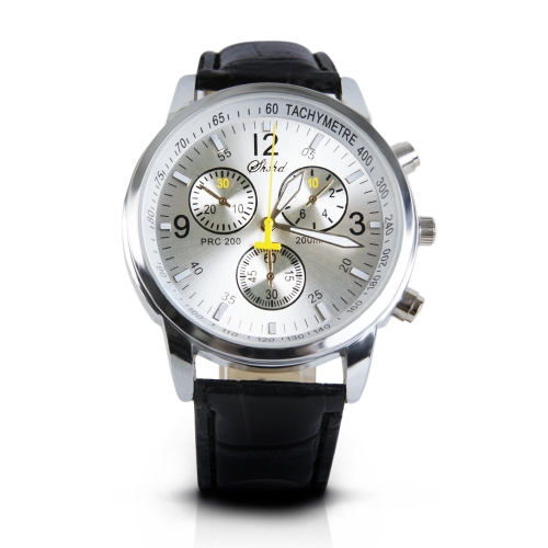 Stylish Men's Leather Watch