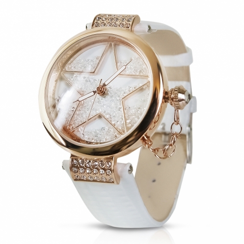 Ladies Leather Watch Star