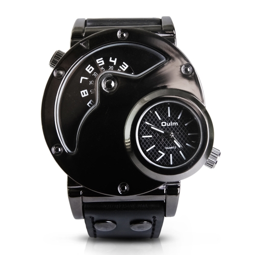 Luxury Leather Strap Watch