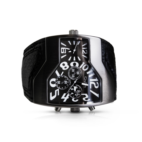 Men's Leather Watch Bracelet