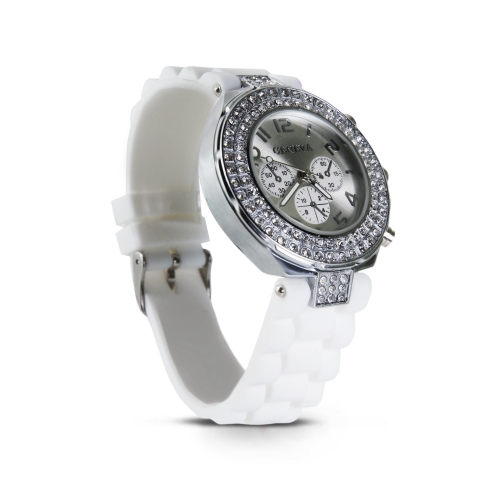Silicone Crystals Watch Geneva