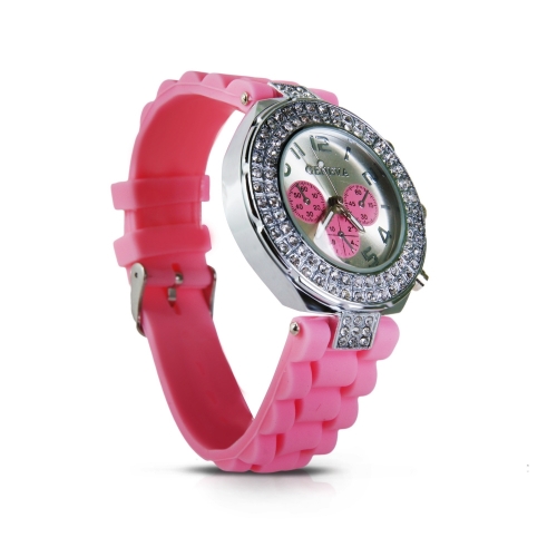 Silicone Crystals Watch Geneva