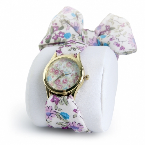 Fashion Ladies Watch Flowers